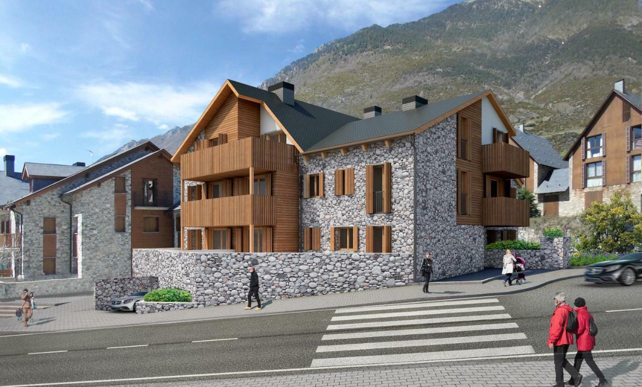 Ferienwohnung Tuca Del Mont Benasque Exterior foto